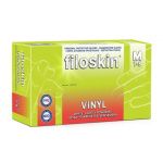 Gloves - Filoskin Vinyl Gloves White (Clear) Powdered