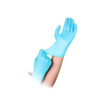 Gloves - Filoskin XVinyl Vinyl-Nitrile Gloves Blue Powder-Free - Image 2