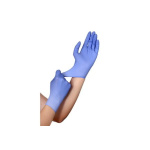 Gloves - Filoskin Violet Blue Nitrile Gloves Powder-Free - Image 3