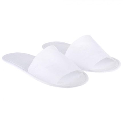 Slippers Non-Woven open toe Soft Care  - White