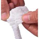 Cap - Bouffant Cap Heavy White - Image 3