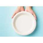 Food Products - Ecocare  Dinner Plates from SugarCane  18 cm, 23 cm, 26 cm - 10 Pieces per Pack - Image 2