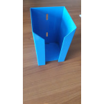 Dispenser - Blue Steel Wall Mount Stand For 1Lt Sanitizer or Soap