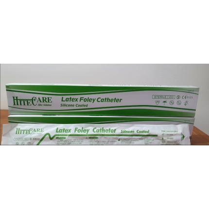 Sterile - Catheters - 2 Way Latex Foley Catheters  30 ml / 16Fr -18Fr - 20Fr