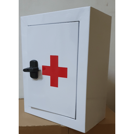 Metallic First Aid Box