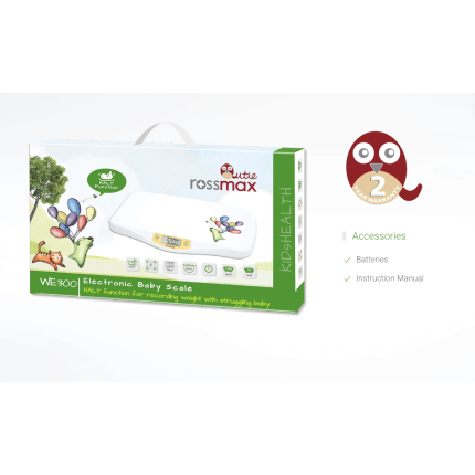 Scale - Digital Baby Weighing Scale - Rossmax WE300 - White