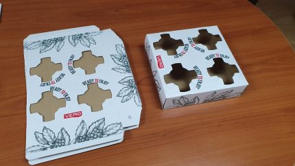 Paper- PL - Paper Cup holders for 2 Cups or 4 Cups - Disposable Paper tray