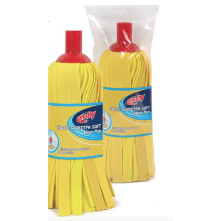 ΜULTY  SOFT  GIGAS YELLOW  MOP  FLOOR