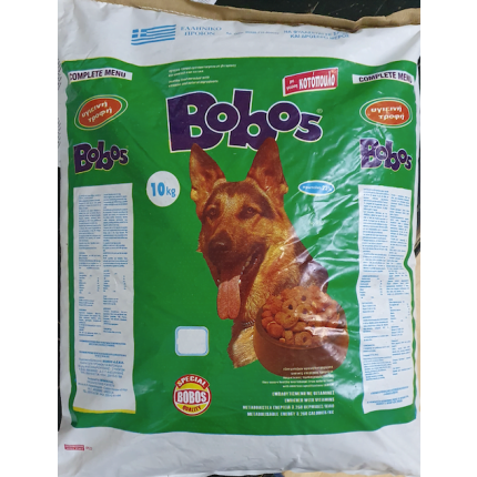 Pet - Bobos Dry Dog Food, Chicken COMPLETE MENU  -  Pack 10 kg