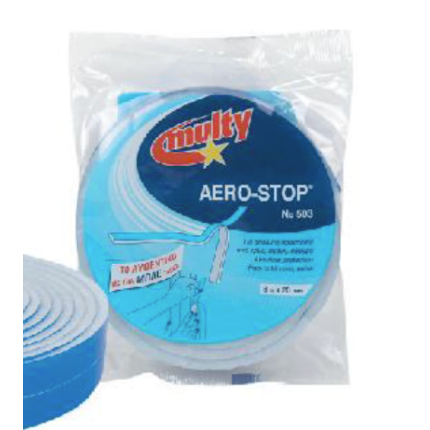 ΜULTY  AIR TAPE 503 ADHESIVE, SEALS DOORS  - WINDOWS- WATERPROOF