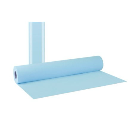 Examination Rolls Care Premium Standard 2ply Paper & PE Examination Roll 58cm x 50m - Light blue