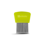 Comb - Green  Stainless steel teeth with a rounded tip. - Image 2