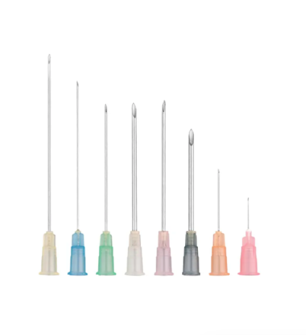 Sterile Disposable Neoject Needles 18G x 1  1/2" - 21G x 1  1/2" - 23G x 1  1/ - 26G x 1/2"